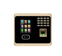 JCKJWL biométrico de máquina de Tiempo de Asistencia, reconocimiento Face de Huellas Dactilares, WiFi, con Teclado, Reloj Face con Soporte multilingüe y de Personal(UF100-IC)