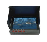 JCKJWL Cámara de Pesca submarina DVR de 5 Pulgadas con resolución 4K, 20 m de Infrarrojos, 8 Luces, Impermeable, for Pesca en Hielo para Lago, Barco