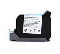 JCKJWL Cartucho de Tinta de Secado rápido solvente de Alta adherencia Adecuado for Impresora de inyección de Tinta Modelo General no cifrado Impresión multiformato(Black)