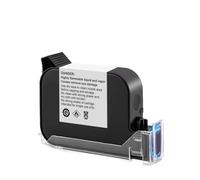 JCKJWL Cartucho de Tinta W6900K de 12,7mm, Tinta solvente de Secado rápido de 42ML, Resistente al Agua for Tela plástica Codificación Multifuncional (3PCS)