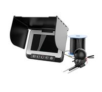 JCKJWL Endoscopio Submarino con cámara LCD de 4,3 Pulgadas y 1080p, Resistente al Agua, 6 Horas de duración, visión Nocturna de 15/30 m. para Lago, Barco(7 Inch 30M)