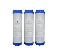 JCKJWL Filtros de Agua de carbón Activado Granular UDF GAC de 10 Pulgadas, reemplazo de de Tratamiento de Filtro purificador de Agua Potable for Cocina Reemplazo Debajo del Fregadero(3PCS)