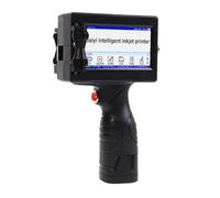 JCKJWL Impresora de inyección de Tinta de 25,4 mm con Fecha, número, Logotipo, Texto, código de Barras, codificador de código QR, máquina portátil Impresión multiformato(25.4mm-Without Ink)