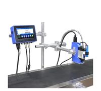 JCKJWL Impresora de inyección de Tinta Industrial en línea 130Plus con Boquilla de 12,7/25,4 mm y Cuerpo de plástico Impresión multiformato(25.4mm Without Ink)