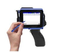 JCKJWL Impresora de inyección de Tinta portátil Desmontable E12 de 12,7 mm for codificar la Fecha de producción de Alimentos Impresión multiformato(with 1 Ink)