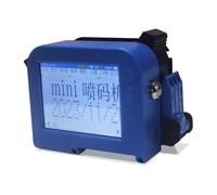 JCKJWL Impresora portátil de inyección de Tinta con código de Fecha pequeña, Impresora de Etiquetas, código, Fecha, Logotipo Impresión multiformato