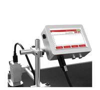 JCKJWL Impresora térmica de inyección de Tinta en línea 150Pro de 12,7 mm con código de Barras QR, número de Lote, Logotipo y Fecha de caducidad. Impresión multiformato(Without Ink)