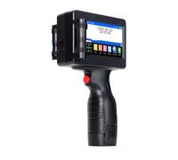 JCKJWL Impresoras portátiles de 12,7 mm Impresora de inyección de Tinta de Mano Texto QR Código de Barras Número de Lote Logotipo Imagen Fecha Máquina de impresión Impresión multiformato(with 1 Ink)