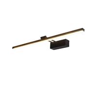 JCKJWL Lámparas LED impermeables for espejos de maquillaje y tocador de baño. Flexible(Nature,10W black 50cm)