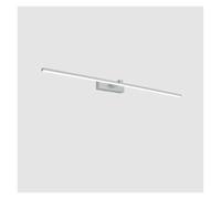 JCKJWL Luces de tocador inalámbricas for espejo, lámpara de pared LED con forma de tira de aluminio for tocador de maquillaje y baño. Flexible(Warm light,W100CM)