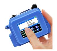 JCKJWL Mini Impresora de inyección de Tinta portátil de 12,7 MM, Texto, código de Barras QR, número de Lote, Logotipo, Imagen, Fecha, máquina de impresión Impresión multiformato(with 2 Ink)