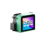 JCKJWL Mini Impresora de inyección de Tinta portátil for Imprimir la Fecha de producción y el código QR del número de Lote en una Bolsa de Embalaje de Pan Impresión multiformato(Green)