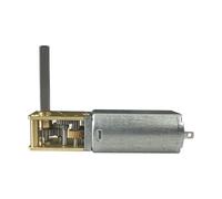 JCKJWL Motorreductor Mini de CC de 3 V, 6 V, 12 V, Eje Simple, Doble y Largo, 4 RPM-381 RPM, motorreductor de Metal de Alto par y Velocidad Lenta Rápido y Sensible(C 13RPM-53RPM,Long Shaft)