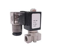 JCKJWL Válvula Solenoide de Agua de 2 vías, 0-16bar/10bar/5bar/3bar, Puerto Normalmente Cerrado, válvula Directa G1/4 "de 3mm/4mm/5mm/6mm Rápido y Sensible(6mm,AC220)