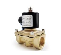 JCKJWL Válvula Solenoide eléctrica de 1/4 "3/8" 1/2 "3/4" 1 "DN8 DN10 DN15 DN20 DN25 N/C válvula neumática for Agua Aceite Aire 12V/24V/220V/110V Rápido y Sensible(DN8,AC110)