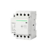JCLPJBYJI Contactor CA Modular doméstico de 4 Polos for riel DIN, 32 A/40 A/63 A, 220 V/230 V, 50/60 Hz, 3 NA, 1 NC, 2(63A 4NC)