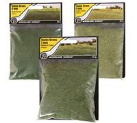 JCLSL Woodland Scenics HO - Césped estático (3 Unidades, FS617, FS622 y FS619)