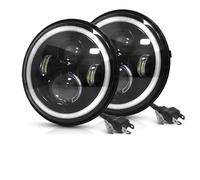 JCMLDN Faro Faro Led Universal 7 Pulgadas Para Coche Y Motocicleta, Faro DRL H4 Para Suzuki Para Samurai Para Jimmy Para Bandit, 2 Uds. Faro Principal(100601001-2pcs)