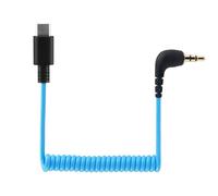 JCMOYUTY Adaptador de micrófono para Rode Wireless GO 2 / GO II/Pro/ME a iPhone 15/15 Pro Max, Samsung, smartphone Android USB C a micrófono TRS de 3,5 mm, cable de audio GO2 OTG, cable auxiliar en