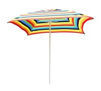 JCNAGXY 2.0M Square Portable Outdoor Half Parasol, Canopy Umbrella Foldable Compact UV Protective for Balcony Terrace Garden Outdoor Umbrella Sun Shade Shelter