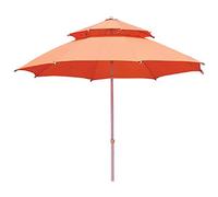 JCNAGXY 2.2m Garden Parasol Double-Layer Sun Umbrella Outdoor Fishing Waterproof & Anti-UV Sunshade Parasols, Polyester Cloth