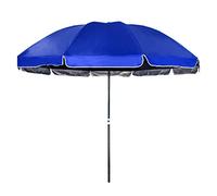 JCNAGXY 2.4M Round Sun Umbrella Parasol 8 Rib Patio Outdoor Canopy Sunshade in Thickened Oxford Cloth Easy Assembly Anti-UV Sun