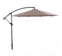 JCNAGXY 3.0M Patio Garden Outdoor Sun Umbrella Parasol, Cantilever Hanging 8 Ribs Canopy in Aluminium Anti Sun for Beach/Pool/Patio/Outdoor Canopy Shelter Tent