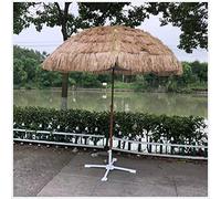 JCNAGXY Beach Straw Sun Umbrella Outdoor Patio Table Umbrella Tilting Sun Shade Water Repellent Gardens for Garden Table Pool