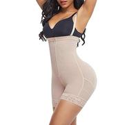 JCNAGXY Beauty Women Butt Lifter Plus Size Tummy Control Pantiess Waist Trainer Booty Lift Pulling Girdle Body Shaper Bodysuits Comfortable