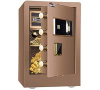 JCNAGXY Electronic Digital Security Document Bag for Office Hotel Jewelry Cash Medication (Brown)