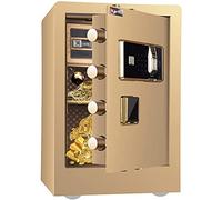 JCNAGXY Electronic Digital Security Document Bag for Office Hotel Jewelry Cash Medication (Gold)