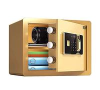 JCNAGXY Fireproof Waterproof s 2 Color Small- Scale Embedded Fingerprint Password with Key Office Hotel Dedicated H