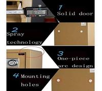 JCNAGXY Fireproof Waterproof s Home and Lock es Household Small Double Alarm Into The Wall Mechanical Password All