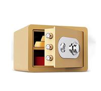 JCNAGXY Fireproof Waterproof s Mechanical Password Deposit Wardrobe 25cm with Key Invisible Bedside Code s