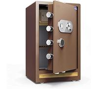 JCNAGXY Fireproof Waterproof Security Digital Cabinet s Fireproof Mechanical Password, Solid Stee