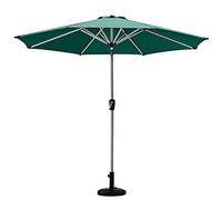 JCNAGXY Garden Patio Umbrellas 9ft/2.7m Large with Steel Pole, Outdoor Beach Sun Umbrella with Push Button Tilt, Crank and 8 Sturdy Ribs