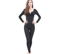 JCNAGXY Long Sleeve Full Body Shaper Bodysuit Long Sleeve Women Postpartum Caffeine Anion Slimming