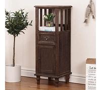 JCNAGXY Mesita de noche con estantes y cajones Armario para dormitorio Vestíbulo Teléfono Escritorio Pasillo Gabinete lateral Sala de estar Armario de almacenamiento para el hogar Decoración del hogar