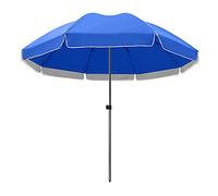 JCNAGXY Outdoor 2.2m 2.8m 3.6m Beach Umbrella Garden Parasol Umbrella Sun Shade for Holiday Poolside Cafes Carry Bag Including Blue Green