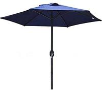 JCNAGXY Outdoor Market Table Umbrella with Crank for Garden, Lawn, Deck, Backyard & Pool