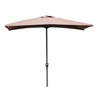 JCNAGXY Patio Umbrella Outdoor Sun Shade Half Umbrellas, Create Cool Area, Waterproof Umbrella Cloth, with Crank, for Garden Patio Backyard Umbrella Parasol Canopy