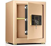 JCNAGXY Safe,Home Safe, Home Safe Small Value Safe Digital Keypad Volume Wall or Floor Mounted Fingerprint Lock High-End Secrecy Vibration Alarm Additional Anti-pry Board Welded Behind The Door.