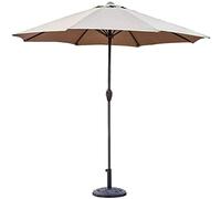 JCNAGXY Sun Parasol Umbrella Garden Parasols Outdoor Patio Market Table Umbrella with Crank, Portable Sun Shelter for Garden Deck Backyard Pool Side