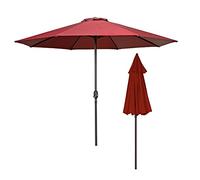 JCNAGXY Umbrellas Sunscreen, Outdoor Umbrellas, Sun Protection, 2.7M*2.5M, with Tilt Function, Heavy Duty, for Backyard, Pool, Market, Balcony, Parasol Umbrella