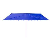 JCNAGXY Upgrade 2.9M Patio Garden Sun Umbrella Sunshade, Rectangular 8 Rib Patio Outdoor Tilting Parasol with Tilt Mechanism Anti Sun