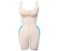JCNAGXY Womens Body Shaper Butt Lifter Tummy Control Waist Crotchless Slimming Bodysuit with Zipper Thigh Slimme