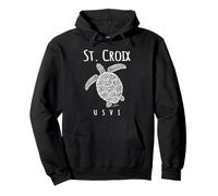 JCombs: St. Croix, USVI, Tortuga Marina, Playa Sudadera con Capucha