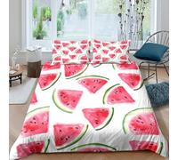 JCOUSDAEO Hand Painted Style Funda de Edredón Microfibra Suave 3 Piezas Estampado 3D Hand Painted Estilo Funda Edredon con Fundas de Almohada Antialérgica Lavables for jóvenes Super King（260x220cm）