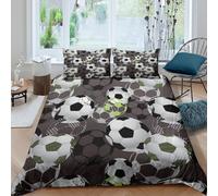 JCOUSDAEO SportyGraphicDesign Funda de Edredón Microfibra 3 Piezas Impresión 3D Cierre de SportyGraphicDesign Funda Edredon Fundas de Almohada Antibacteriana Lavables for Familia Single（135x200cm）