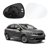 JCPDN Coche Espejos Retrovisor para Seat Ibiza 2009 2010 2011 2012 2013 2014 2015,Lateral Izquierdo y Derecho Cristal De Espejo Retrovisor Exterior Espejo Convexo,Right